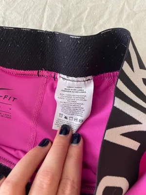 Pink Nike Pro Shorts thumbnail 3