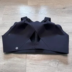 Lululemon AirSupport Bra Black High Support Running Sports Bra 38D Molded Cups thumbnail 2