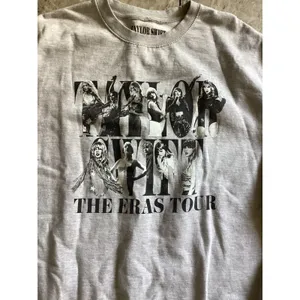 Taylor Swift The Eras Tour Grey Crewneck Sweatshirt XXL Concert Merch Heather thumbnail 2