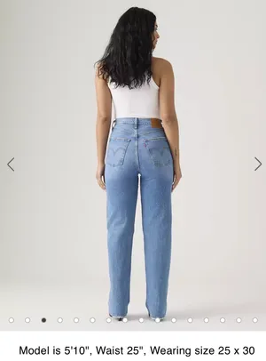 Levi’s Denim Jean Ribcage Straight thumbnail 4