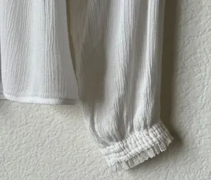 White Peasant Blouse thumbnail 5