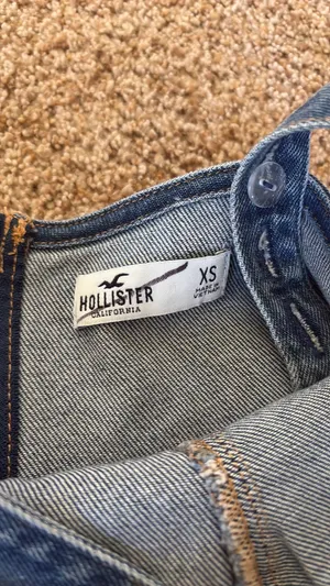 Denim Hollister Dress thumbnail 3