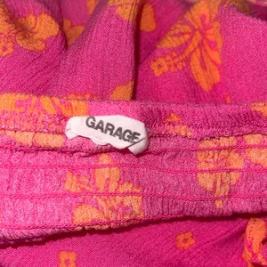 Garage orange pink floral babydoll short dress mini dress adjustable straps S thumbnail 4
