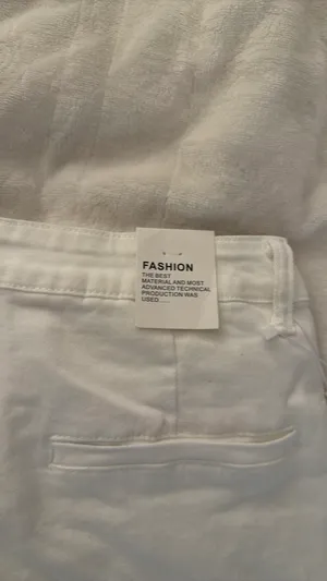 Jean Skort White thumbnail 3