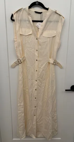 Beige Dress ZARA thumbnail 1