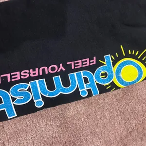 Madhappy Local Optimist Black Hoodie and sweatpants set thumbnail 5