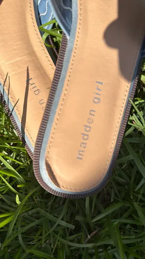 Blue Shimmer Madden Girl Sandals thumbnail 4