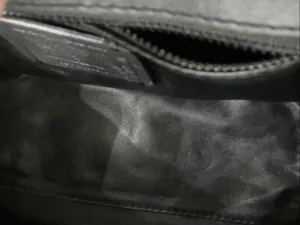 Coach Drifter 38388 Black Mixed-Leather Top Handle Satchel with Strap thumbnail 8