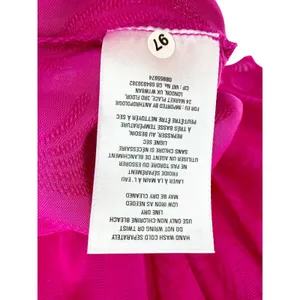 Anthropologie Pink Smocked Ruffle Off Shoulder Top Size M‎ NEW Brunch Whimsical thumbnail 5