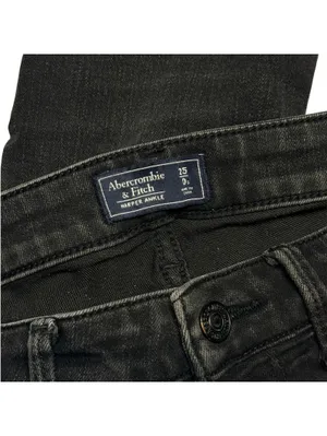 Abercrombie & Fitch Harper Ankle Black Skinny Jeans Women’s 25 0S Stretch Y2k thumbnail 3