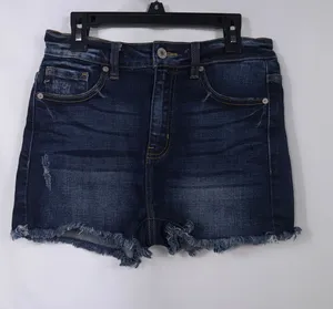 KanCan Distressed Denim Shorts Medium Frayed Hem thumbnail 1