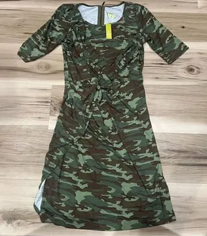 NEW Gianni Bini Camo Camilla Dress Women’s Small thumbnail 1