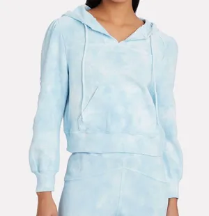 Love Shack Fancy Kirby Blue TieDye Hoodie thumbnail 1