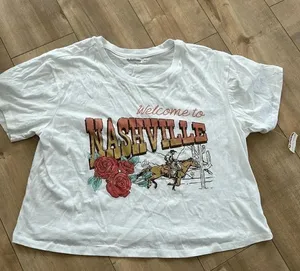 Rebellious One 4/$25 NWT Nashville Cotton Tee Tshirt Sz L thumbnail 1