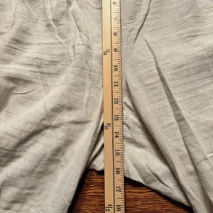 Old Navy‎ Linen Blend Pants Women's Size XXL Drawstring Straight Leg Beach Vacay thumbnail 7