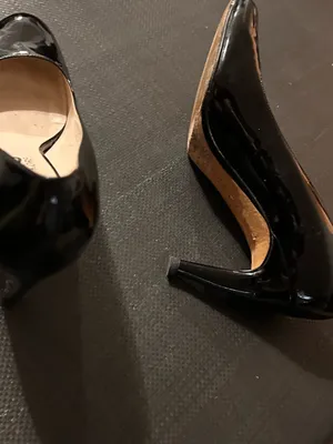 Michael Kors Black Patent Leather Round Toe Pumps 8M thumbnail 8