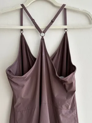 Calvin Klein Performance Dress with Built-In Bike Shorts, Mauve, Size Medium thumbnail 11