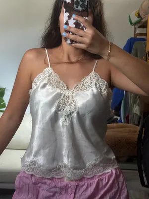 Vintage Victoria’s Secret Lace Slip Top Size medium thumbnail 10