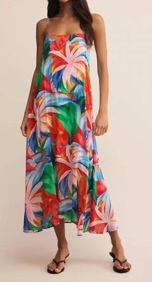 Z‎ Supply Villa Maxi Dress Size Large thumbnail 1