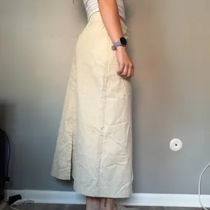 Vintage Old Navy Khaki Utility Maxi Skirt Size 10 thumbnail 2