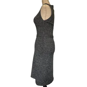 Y2K Great American Sweater Mockneck Dress Sz M Scandi Office Academia Bodycon thumbnail 6