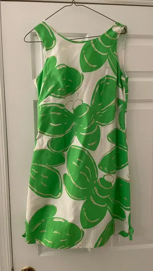 Lilly Pulitzer Dress Green Shift thumbnail 1