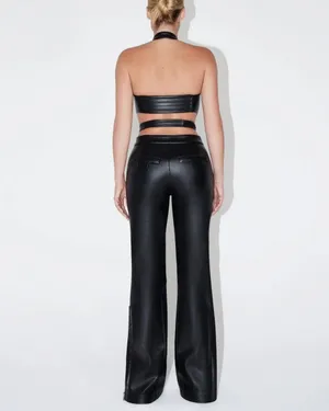KHY leather pants Black Size M thumbnail 2