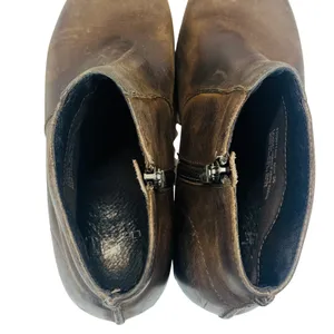 Dansko‎ Maria Brown Leather Clog Ankle Boots Wood Heel Womens 36 Rustic Cottage thumbnail 14
