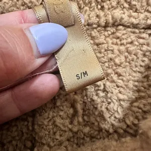 SKIMS | Woman's Teddy Camel Brown Boucle Knit High Waisted Wide Leg Pants,‎ S/M thumbnail 5