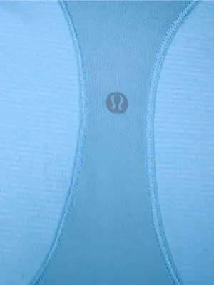 Lululemon Flash Forward Half Zip Size 4 Aqua Blue Thumbholes Reflective Mesh thumbnail 9