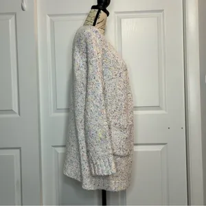 SHEIN Rainbow Popcorn Long Cardigan thumbnail 5