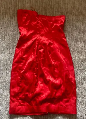 Meshki red Tube dress thumbnail 1