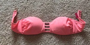 Victoria's Secret Neon Pink/Orange Bikini Top thumbnail 1