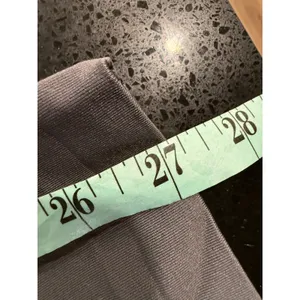 Gymshark Seamless Leggings Charcoal Grey‎ Mint Logo Waistband XS thumbnail 6