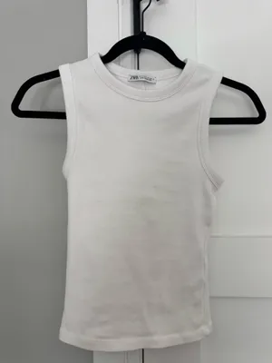ZARA Tank Top White  thumbnail 2