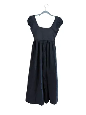 Women's Cynthia Rowley Black Midi Dress Size XS thumbnail 9
