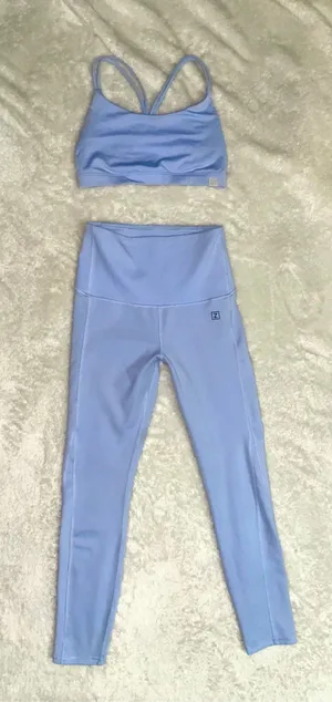 Zobha Baby Blue Workout Set thumbnail 1