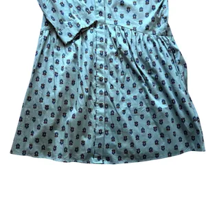 Tuckernuck Slate Blue Half Drop Royal Shirt Dress Size Large thumbnail 5