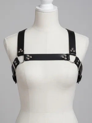Thick Black Overbust Harness New thumbnail 4