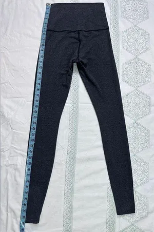 Lululemon Vintage Wunder Under Pant (Roll Down) - Heathered Black - 2 thumbnail 14