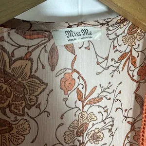 Miss Me Boho Kimono Duster Floral Print thumbnail 5