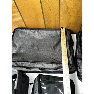 Thirty-One Gifts Gray Travel Organizer Packing Cubes Pouches Bag Set 7 Piece thumbnail 3