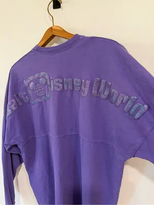 Disney Parks Long Sleeve Spirit Jersey Purple Potion Size Small Rare Cotton thumbnail 6