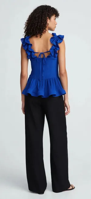Royal blue tank top it’s fashion Size XL thumbnail 4