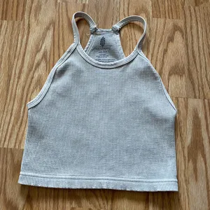 NEW Free People FP Movement Happiness Runs Crop Tank in Stone Eagle - XS/S thumbnail 3