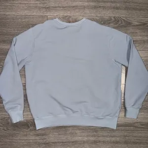Fila Women Medium Light Blue Crewneck Sweatshirt Cotton Blend French Terry Retro thumbnail 6