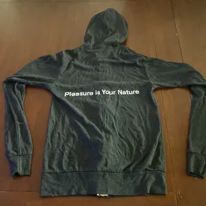 Bella Canvas Foria Black Zip-Up Hoodie thumbnail 2