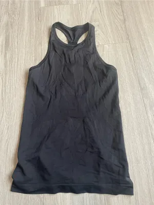lululemon athletica Black Racerback Performance Tank thumbnail 1