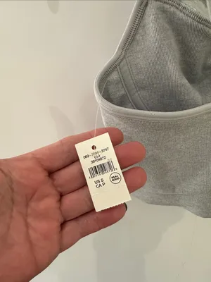 Aerie Superchill Seamless Corset Tank Top Longline Bra NEW Gray Size Small thumbnail 9