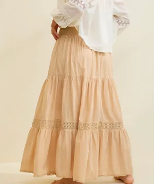 Aerie Crochet The Day Maxi Skirt thumbnail 3